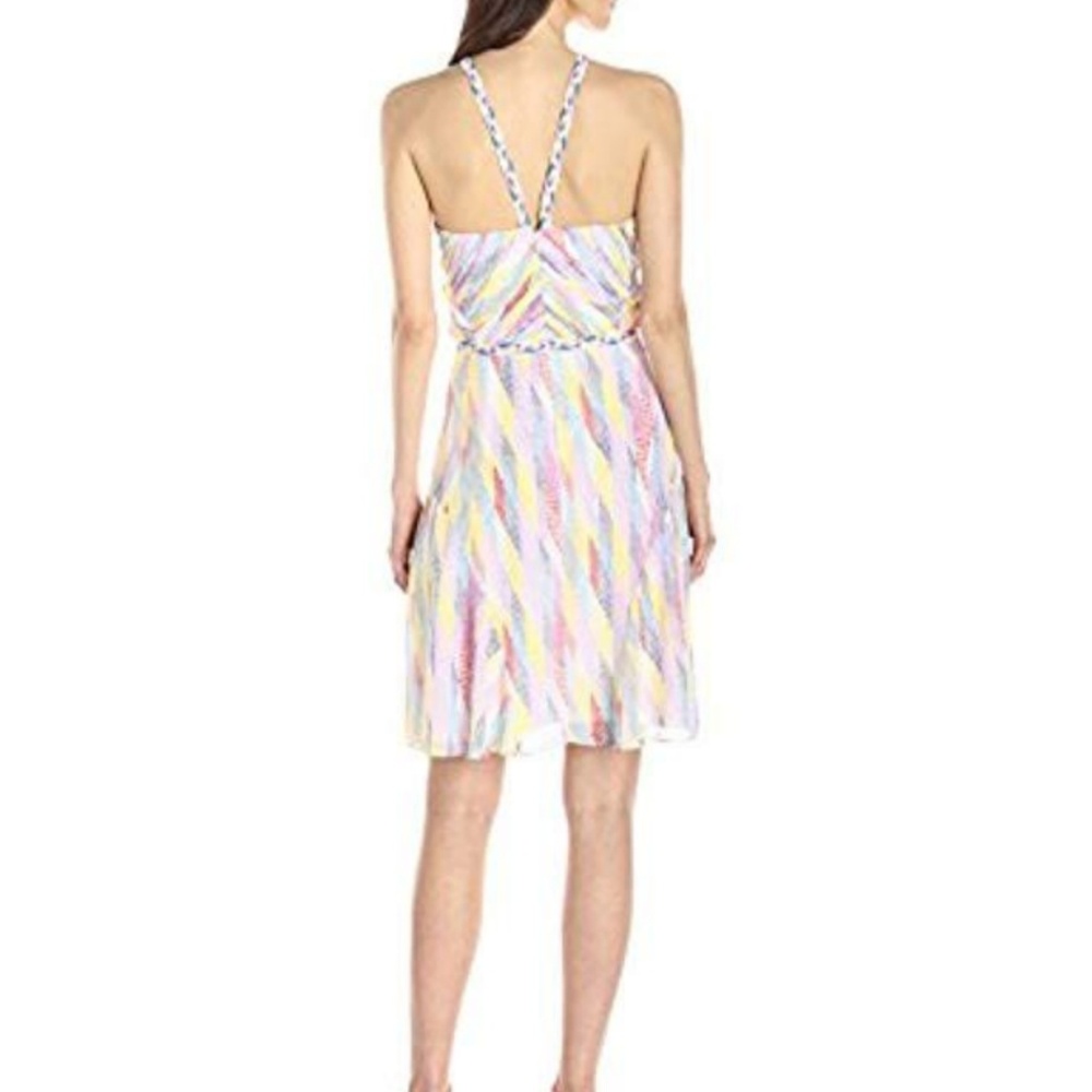 Shoshanna Braided Halter Dress